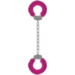 MENOTTES A FOURRURE ROSE