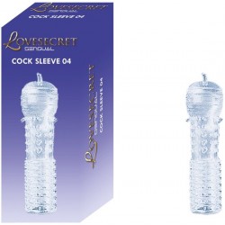 Manchon Pénien Transparent Zippé