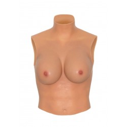 T-Shirt Poitrine Silicone Réaliste...