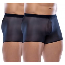 Boxer Transparents Pack x2