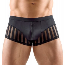 Boxer Rayé Transparent