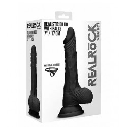 Realistic Dildo With Balls 17cm