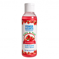 Lubrifiant A Base d'Eau Fraise