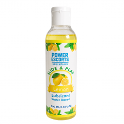 Lubrifiant A Base d'Eau Citron