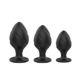 Set De Plug S M L Screw Nervuré