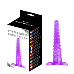 Rocket Drill Violet - Plug Anal 16cm