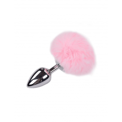 Anal Fluffy Plug Rose L