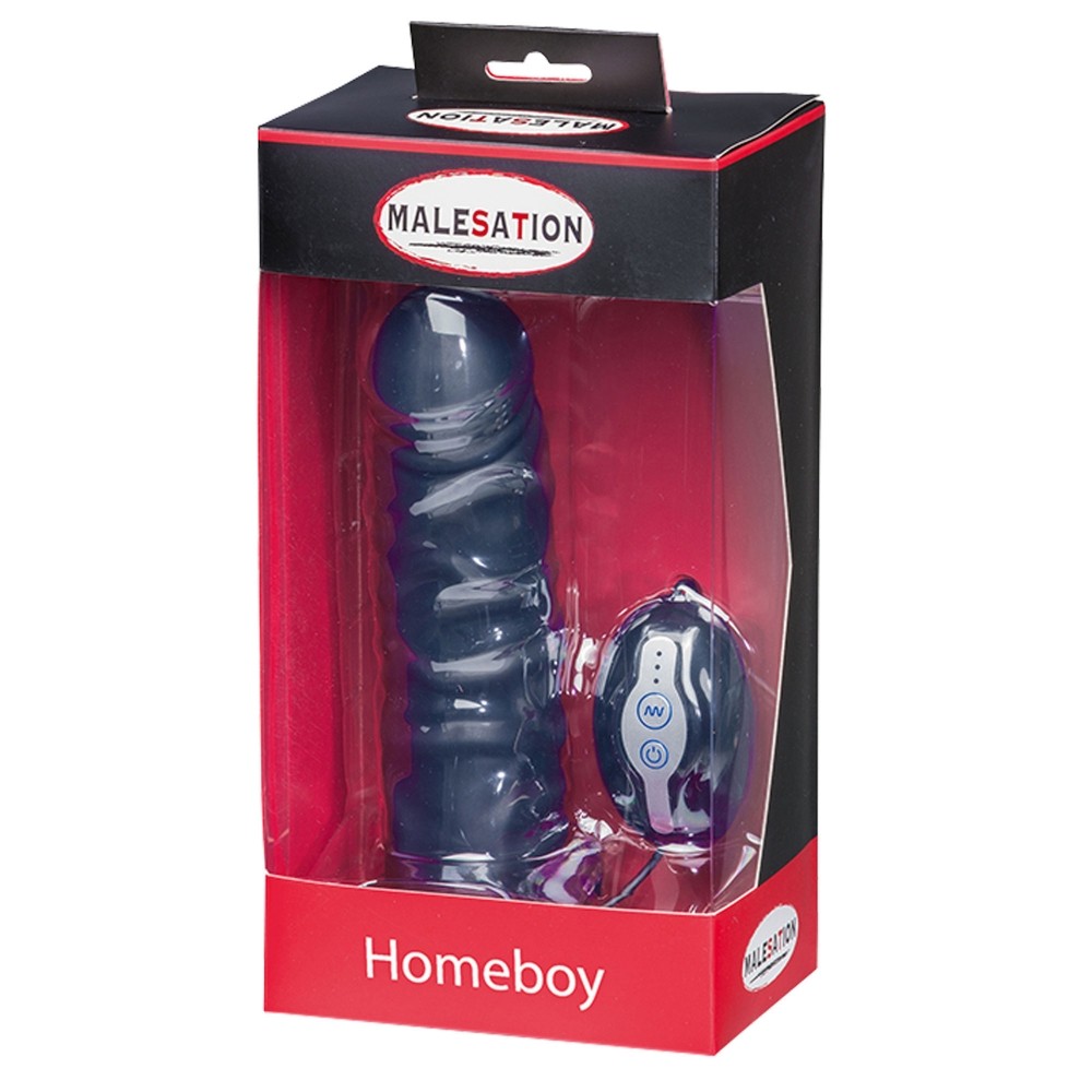 Malesation Homeboy 18cm - Gode ceinture vibrant télécommandé