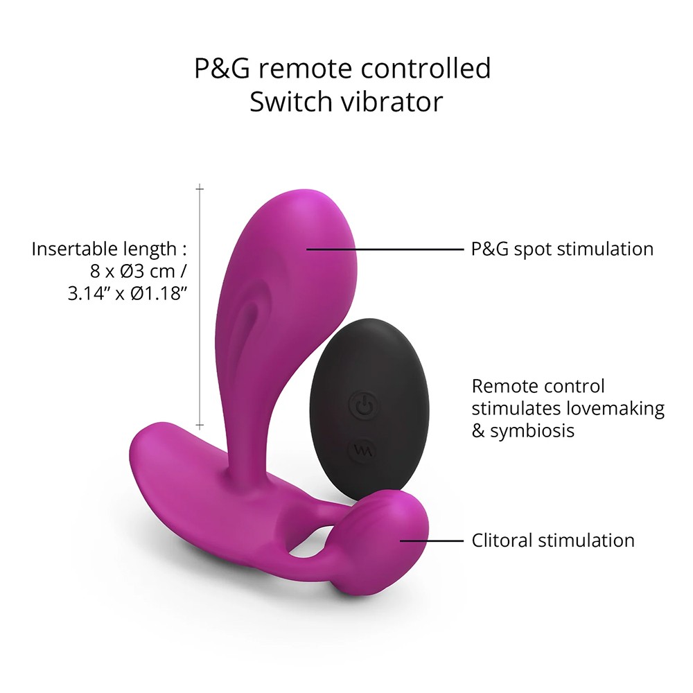 Love to Love Witty - Vibromasseur multifonction unisexe tlcommand| Pink  Plaisir